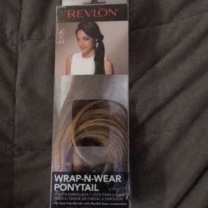 Wrap-N-Wear Ponytail Fake Long Ponytail - Frosted